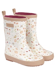 Little Dutch Pink Rainboots Flowers and Butterflies 24/25 - Image 4 of 4