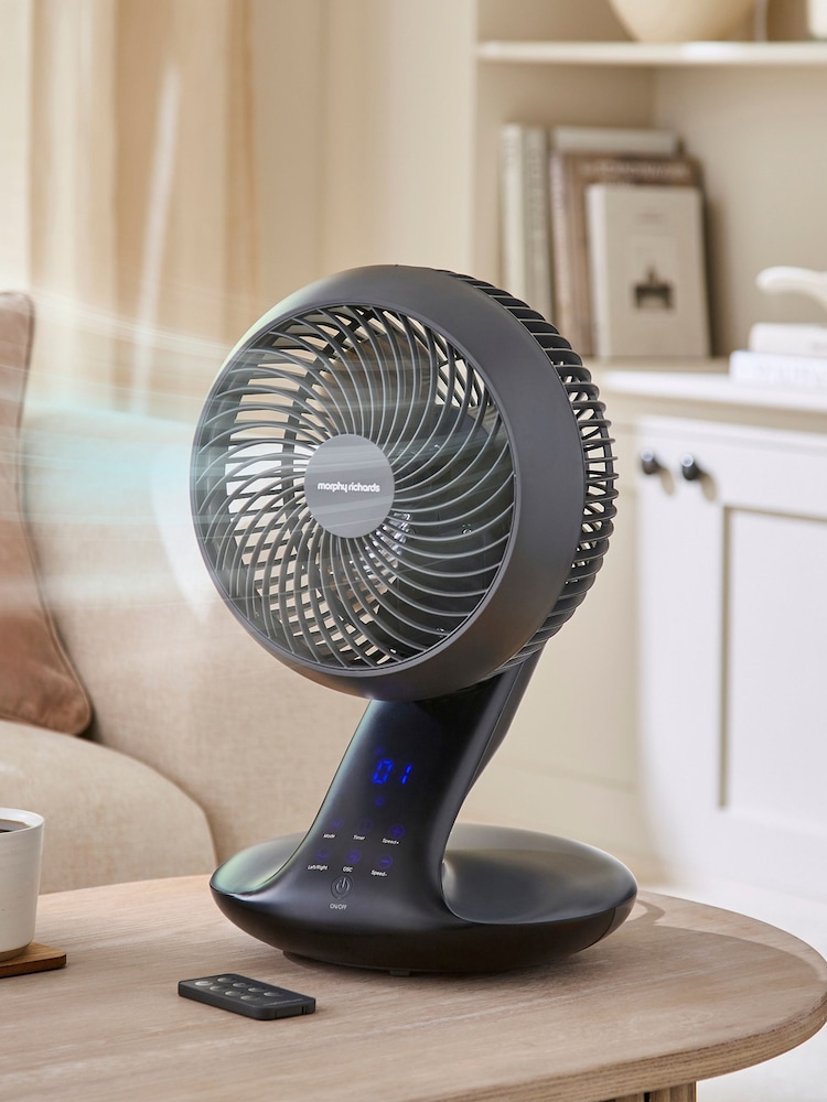Morphy Richards Grey AirFlex Air Circulator Fan With Remote Control - Image 2 of 6