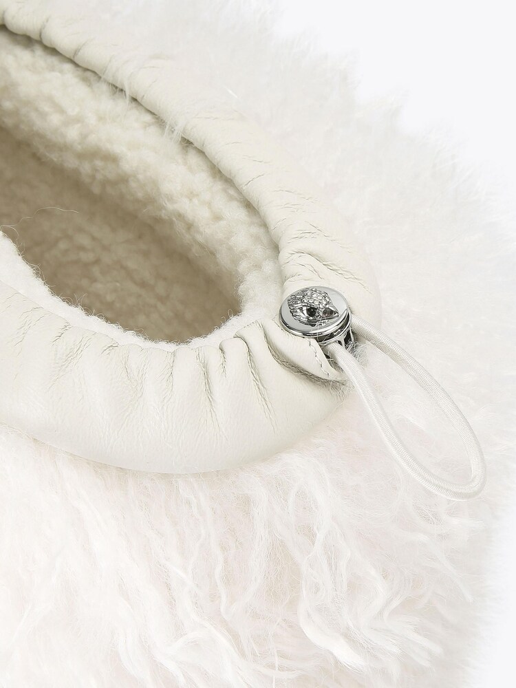 Kurt Geiger London White Knee Shearling Snow Boots - Image 5 of 5