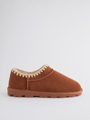 Chestnut Brown Shoot Slippers - Image 2 of 7