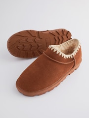 Chestnut Brown Shoot Slippers - Image 3 of 7