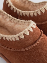 Chestnut Brown Shoot Slippers - Image 6 of 7