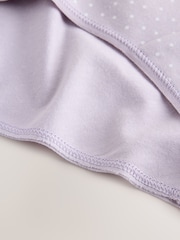 White Floral Brazilian Cotton Logo Knickers 4 Pack - Image 11 of 11