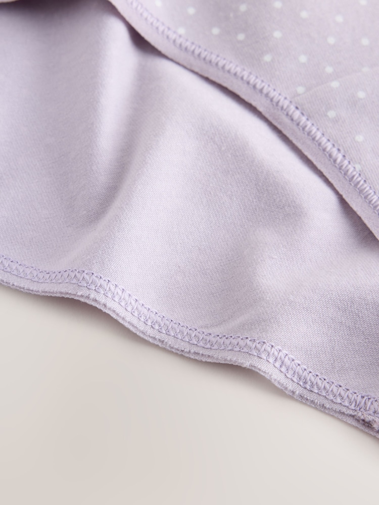 White Floral Brazilian Cotton Logo Knickers 4 Pack - Image 11 of 11 White Floral Brazilian Cotton Logo Knickers 4 Pack - Image 11 of 11