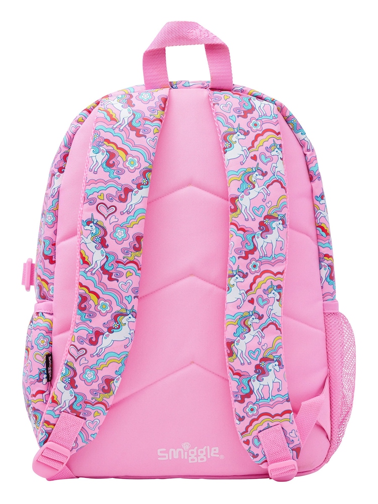 Smiggle Pink Wild Side Classic Attach Backpack - Image 2 of 4