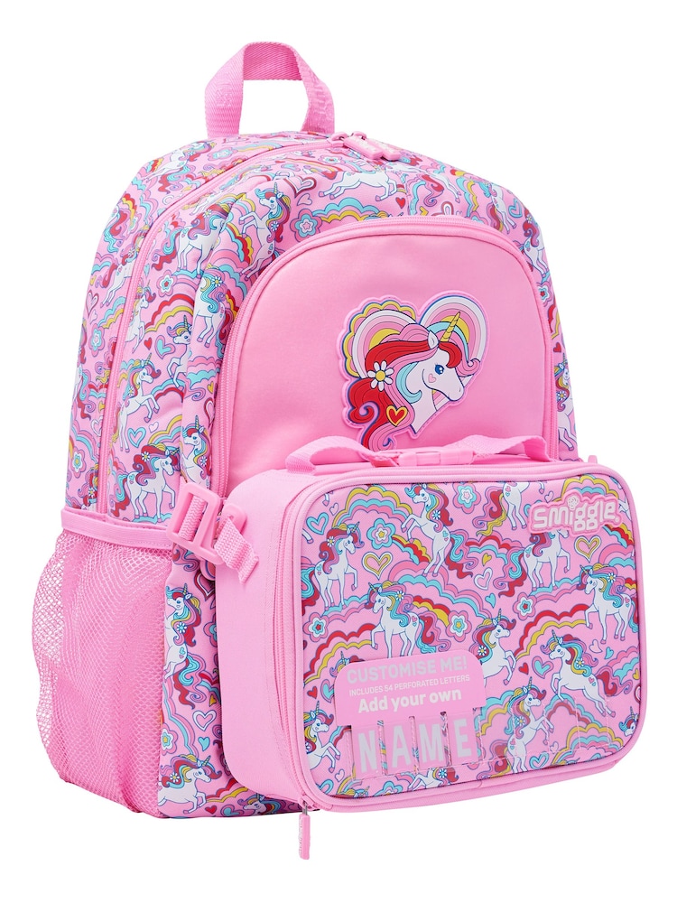 Smiggle Pink Wild Side Classic Attach Backpack - Image 3 of 4