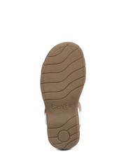 Pavers Easy FIt Enrichetta Extra Wide 6E Fit White Sandals - Image 5 of 5