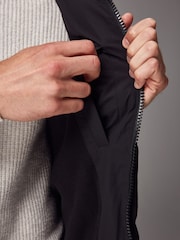 Black Shower Resistant Hooded Gilet - Image 11 of 15