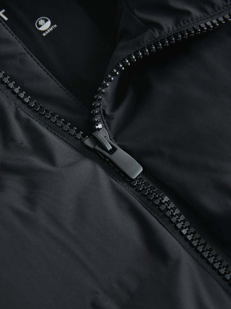 Black Shower Resistant Hooded Gilet - Image 15 of 15