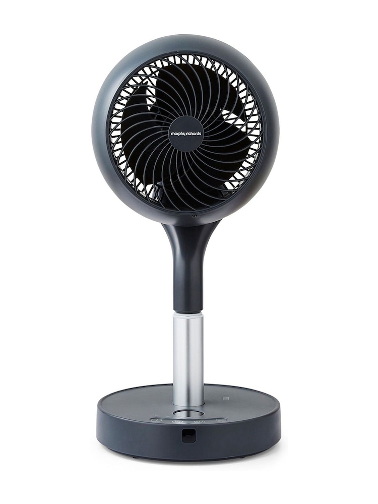 Morphy Richards Grey AirFlex 360 Degree Oscillating Travel Air Circulator With Remote - Image 2 of 6 Morphy Richards Grey AirFlex 360 Degree Oscillating Travel Air Circulator With Remote - Image 2 of 6