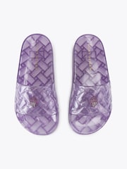 Kurt Geiger London Purple Meena Jelly Sandals - Image 3 of 5