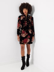 Joe Browns Black Divine Devore Tunic Dress - Image 2 of 7