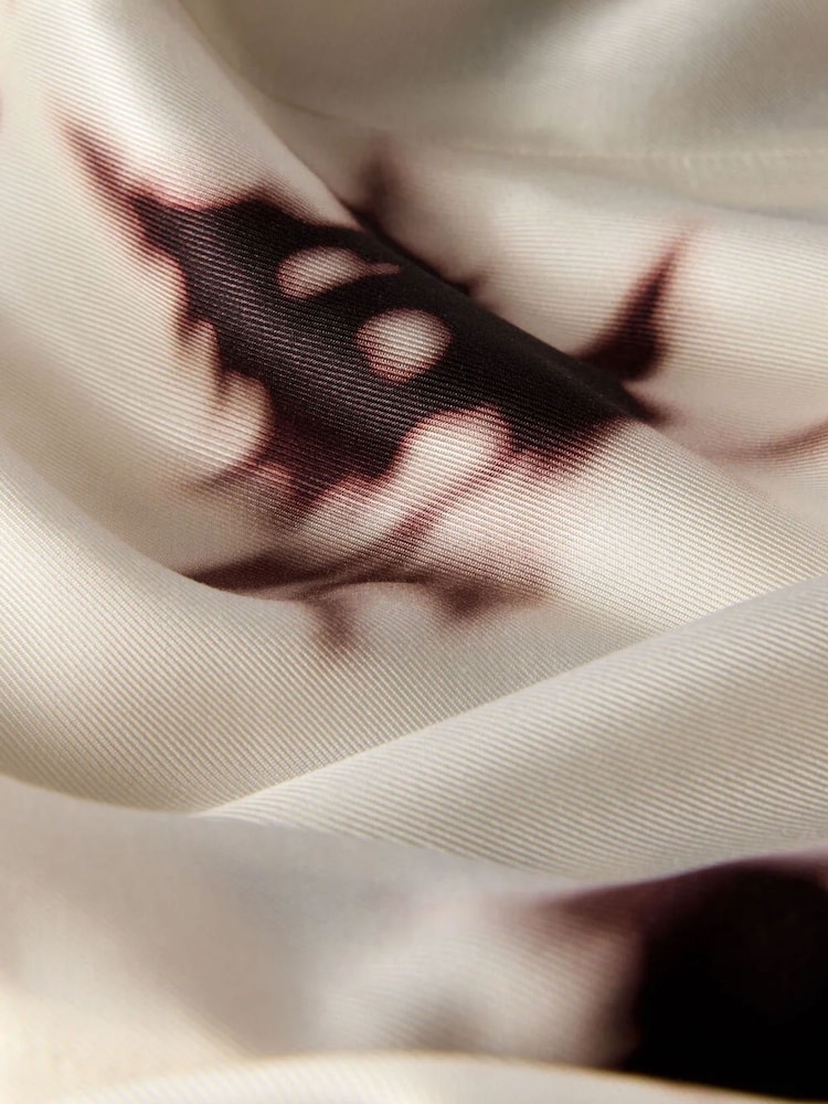 Whistles White Shadow Floral Viscose Blouse - Image 6 of 6