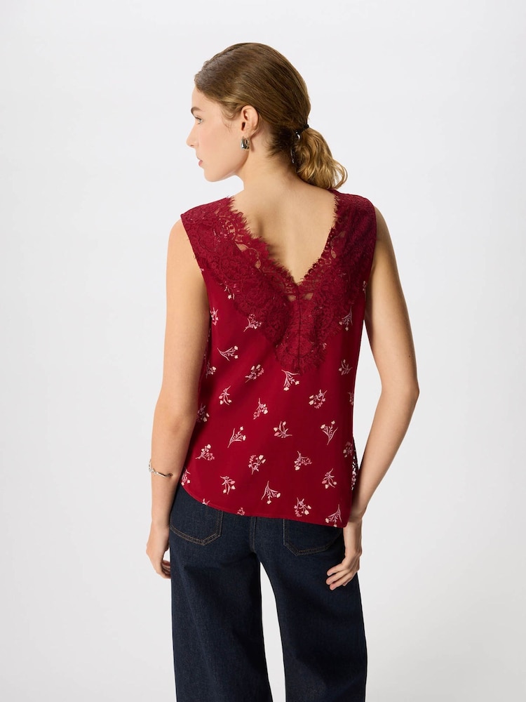 Whistles – Floral Oberteil mit Spitzenbesatz - Bild 2 von 4