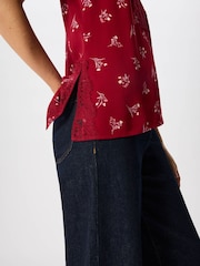 Whistles – Floral Oberteil mit Spitzenbesatz - Bild 3 von 4