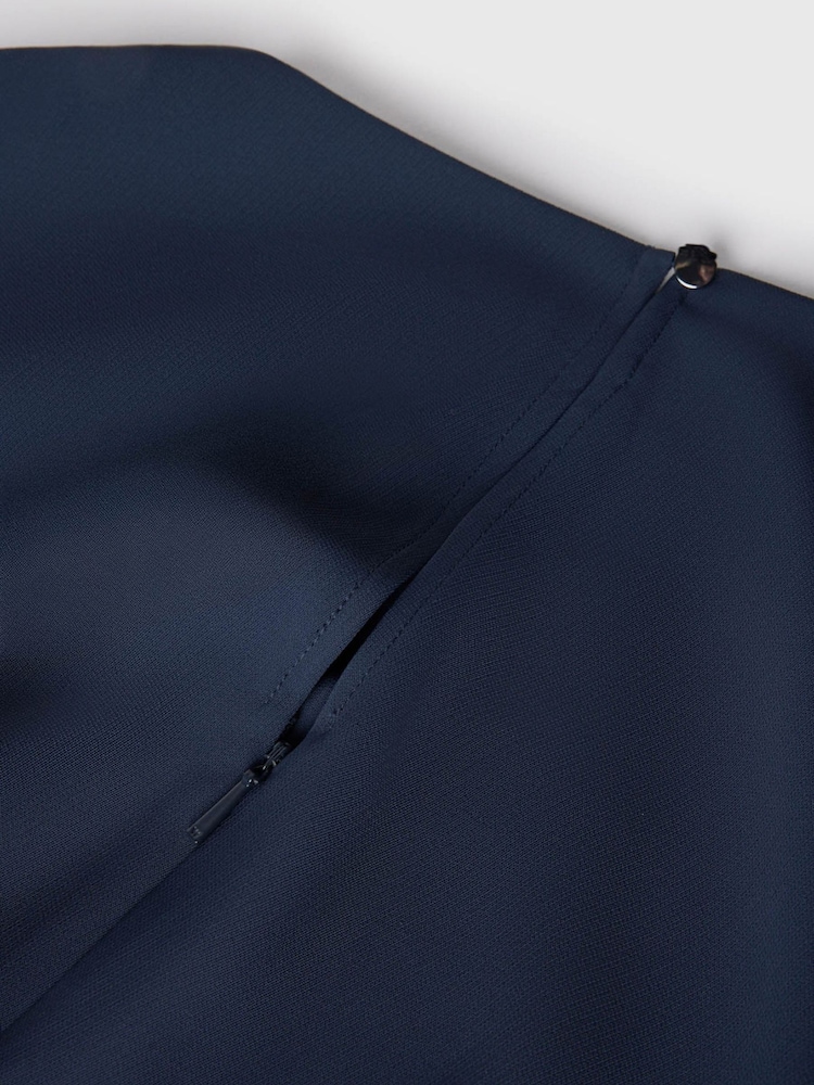Whistles Pleat Detail Asymmetric Dress - Bild 5 av 5