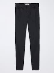 FatFace Black Five Pocket Coated Leggings - Image 6 of 6