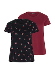 Yours Curve 半袖 Tシャツ 2枚組 - 画像 1 / 8