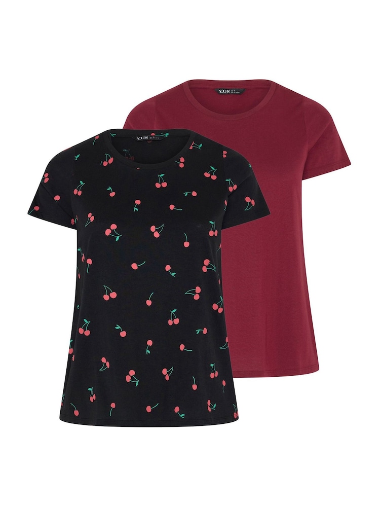 Yours Curve 半袖 Tシャツ 2枚組 - 画像 1 / 8