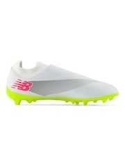New Balance White Mens Furon Firm Ground Football Boots - Image 1 of 8