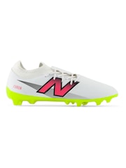 New Balance White Mens Furon Firm Ground Football Boots - Image 3 of 8