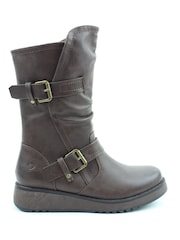 Heavenly Feet Ladies Vegan Friendly Mid Boots - Image 1 of 4