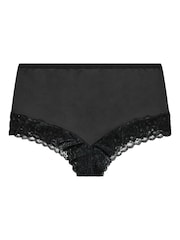 Yours Curve Natural Lace Back Full Briefs 3 Pack - Image 7 of 8