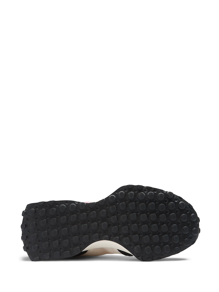 New Balance Black/Pink 327 Trainers - Image 11 of 11