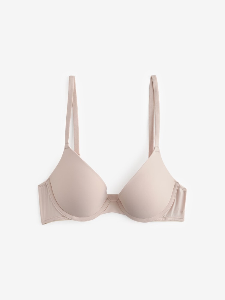 Victoria's Secret Pink Marzipan Nude/Black Lightly Lined 2 Pack Bra - Image 2 of 8 Victoria's Secret Pink Marzipan Nude/Black Lightly Lined 2 Pack Bra - Image 2 of 8