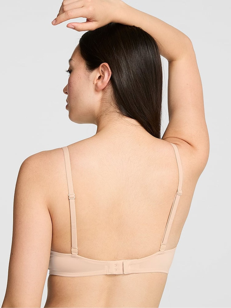 Victoria's Secret Pink Marzipan Nude/Black Lightly Lined 2 Pack Bra - Image 8 of 8 Victoria's Secret Pink Marzipan Nude/Black Lightly Lined 2 Pack Bra - Image 8 of 8