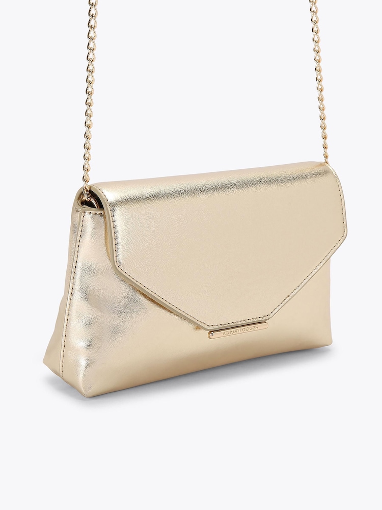 KG Kurt Geiger Gold Birdie Bag - Image 2 of 4