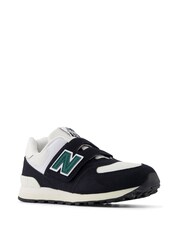 New Balance Black 574 Trainers - Image 3 of 7