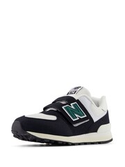New Balance Black 574 Trainers - Image 5 of 7