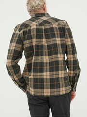 FatFace Green Blake Check Shirt - Image 2 of 5