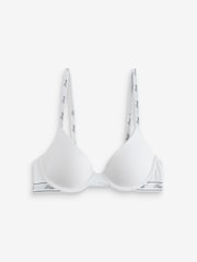 Victoria's Secret Pink Black/White Push Up 2 Pack Logo Bra - Image 2 of 8