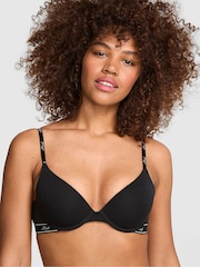 Victoria's Secret Pink Black/White Push Up 2 Pack Logo Bra - Image 7 of 8