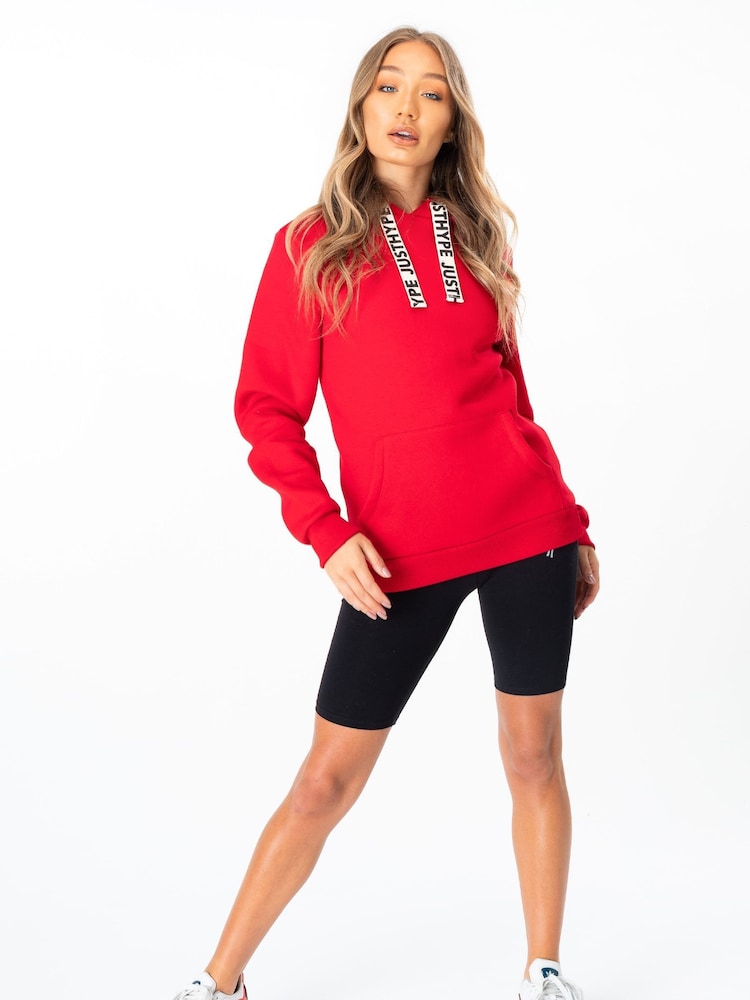 Hype Womens Drawcord Hoodie - Image 1 of 5 Hype Womens Drawcord Hoodie - Image 1 of 5