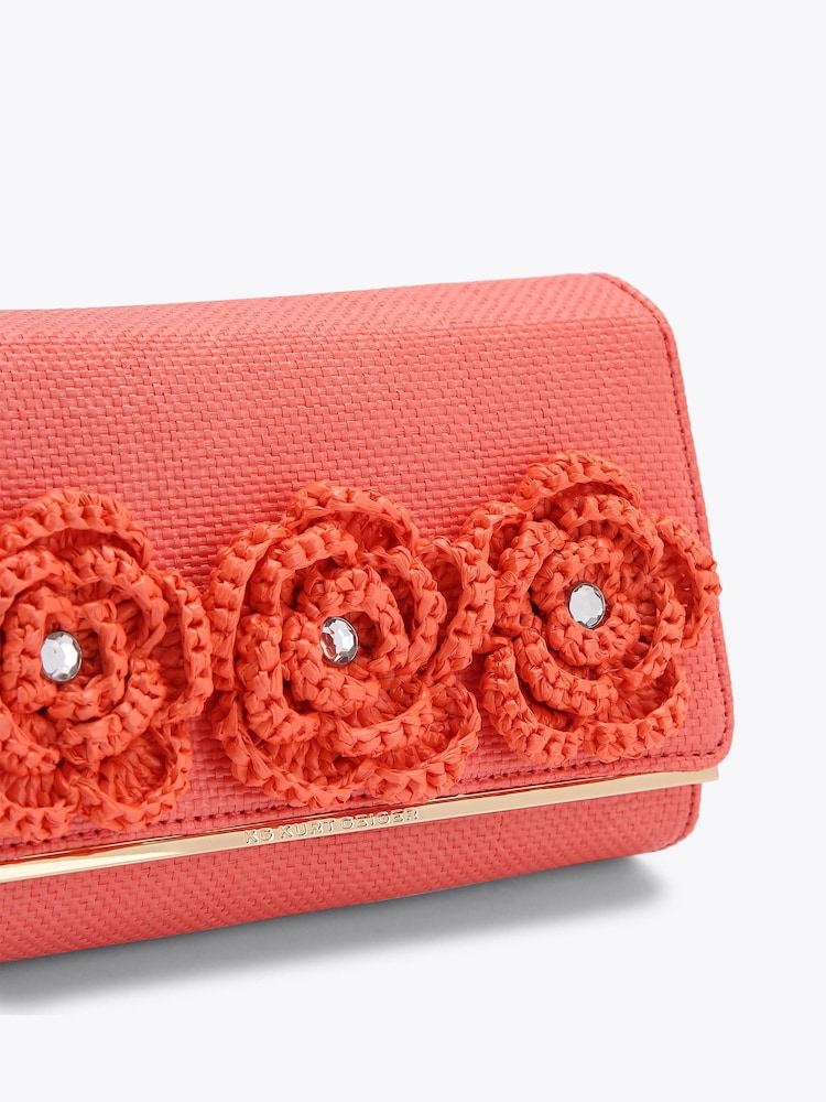 KG Kurt Geiger Red Sonnet Bag - Image 5 of 5 KG Kurt Geiger Red Sonnet Bag - Image 5 of 5