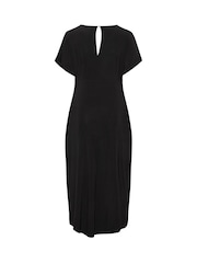 Yours Curve Black London Knot Front Dress - Image 6 of 6