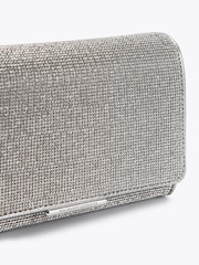 KG Kurt Geiger Silver Abra Gem Bag - Image 5 of 5