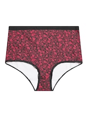 Punainen - Yours Curve Full Lyhyet alushousut 5 Pack - Kuva 2 / 9