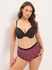 Punainen - Yours Curve Full Lyhyet alushousut 5 Pack - Kuva 7 / 9