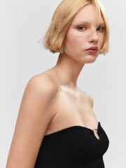 Mango Black Dress - Image 3 of 7