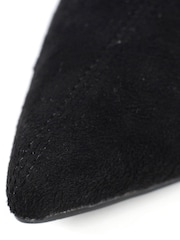 Lunar Trenza Black Ankle Boots - Image 8 of 8