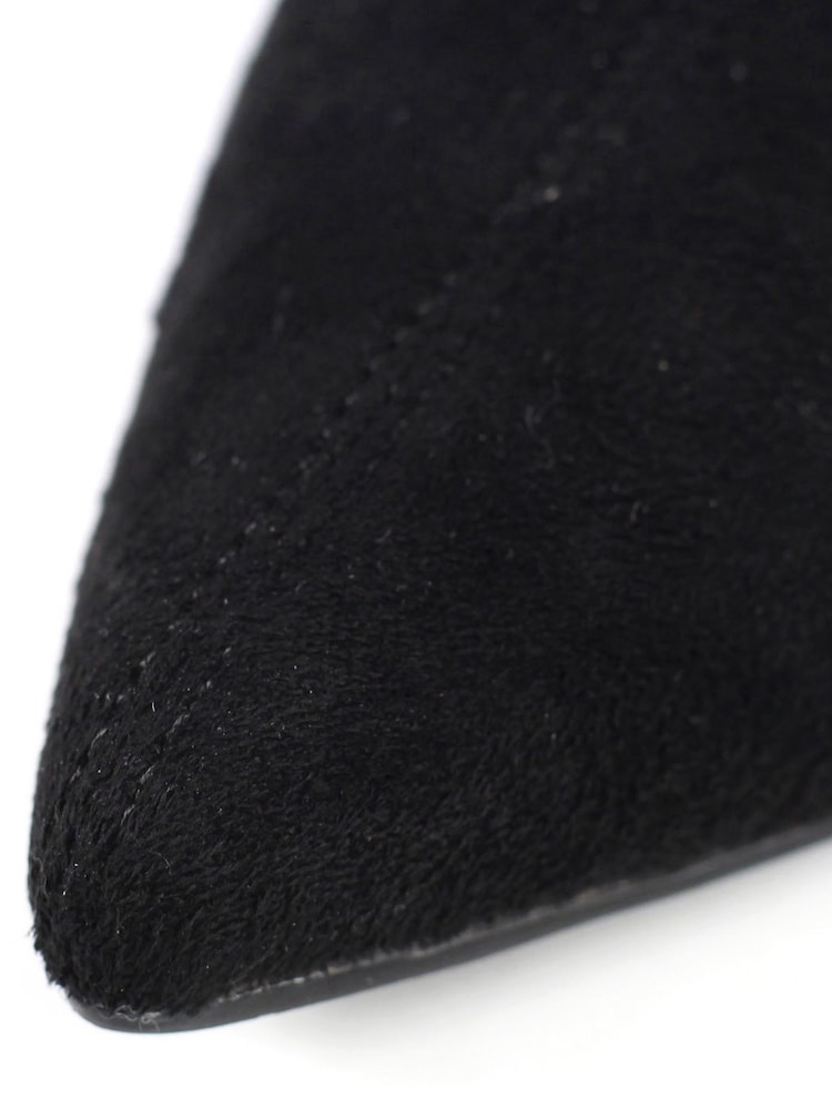 Lunar Trenza Black Ankle Boots - Image 8 of 8