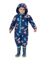 Paw Patrol azul marinho - Roupa de poça infantil unissex Vanilla Underground - Imagem 1 de 6