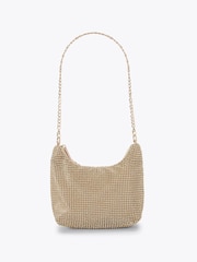 KG Kurt Geiger Gold Athena Underarm Bag - Image 1 of 3