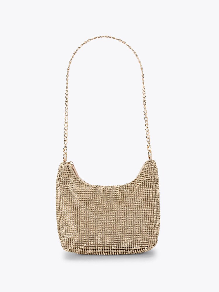 KG Kurt Geiger Gold Athena Underarm Bag - Image 1 of 3