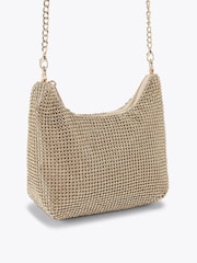 KG Kurt Geiger Gold Athena Underarm Bag - Image 2 of 3