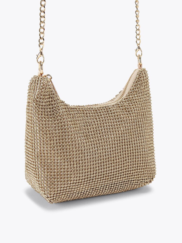 KG Kurt Geiger Gold Athena Underarm Bag - Image 2 of 3